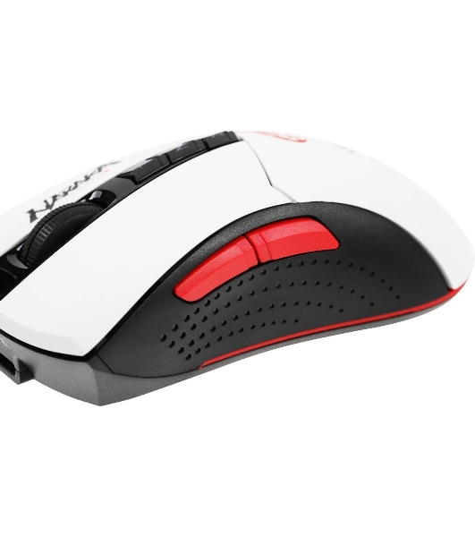 Мышь беспроводная A4Tech Bloody R90 Plus Naraka белый, 5000 dpi, радиоканал, USB, кнопки - 8