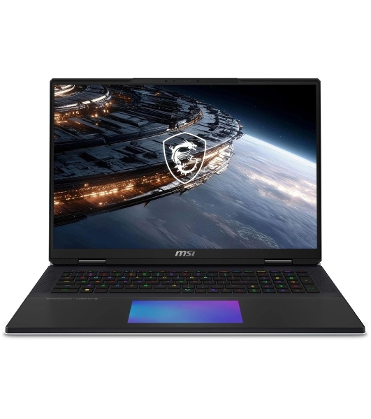 Ноутбук MSI Titan 18 HX A2WJ-1049RU/18'/IPS/Intel Core Ultra 9 290HX Plus/64Gb/2Tb SSD/NVIDIA GeForce RTX 5090 24Gb/Windows 11/черный/3.6kg