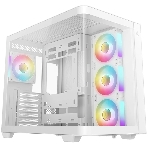 Корпус DeepCool CG530U 4F White, Midi-Tower, белый, 4 x 120 мм, фото 1