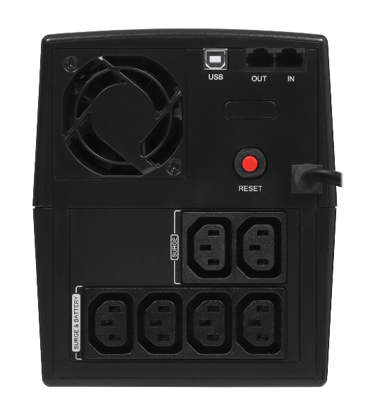 Источник бесперебойного питания CyberPower UT1500EIG/1500 ВА/900 Вт/USB/RJ-11/RJ-45/6xIEC 320 C13 (компьютерная)