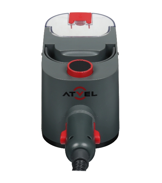 Пароочиститель Atvel С100 серый, ручной, 1050 Вт, 25 г/мин, 400 мл