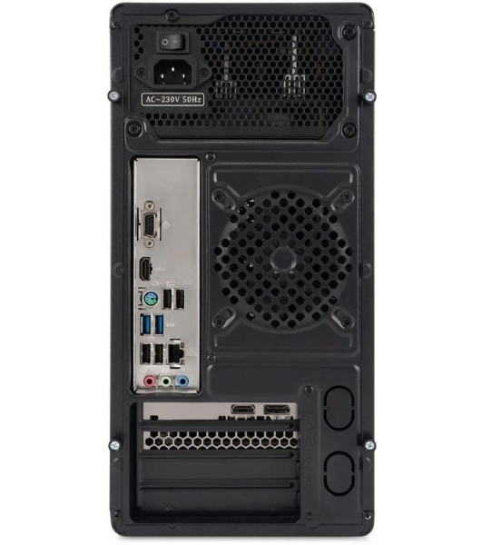 Компьютер IRU Tactio 310H6SEA MT i5 14400F (2.5) 32Gb SSD1Tb RTX5060 8Gb без ОС GbitEth 500W черный (RUS) (2164593)