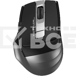 Мышь беспроводная A4Tech Fstyler FG35S серый/черный, 2000 dpi, радиоканал, USB, кнопки - 5