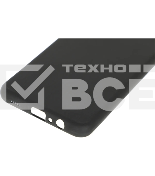 Чехол (клип-кейс) BoraSCO Silicone Case для Samsung Galaxy A02 черный
