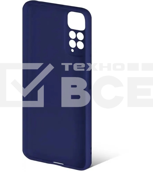 Чехол (клип-кейс) DF xiCase-61, для Xiaomi Redmi Note 11/11s, синий xicase-61 (blue)