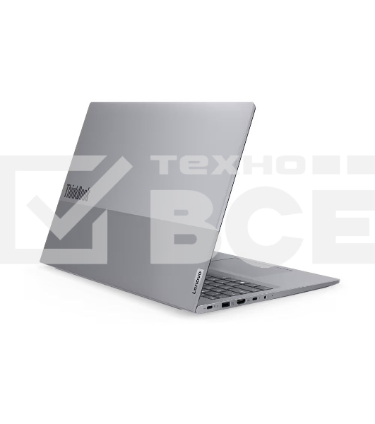 Ноутбук Lenovo Thinkbook 16 G6 IRL Core i7 13700H 16Gb SSD512Gb Intel Iris Xe graphics 16' IPS WUXGA (1920x1200) noOS grey WiFi BT Cam (21KH007VRM)