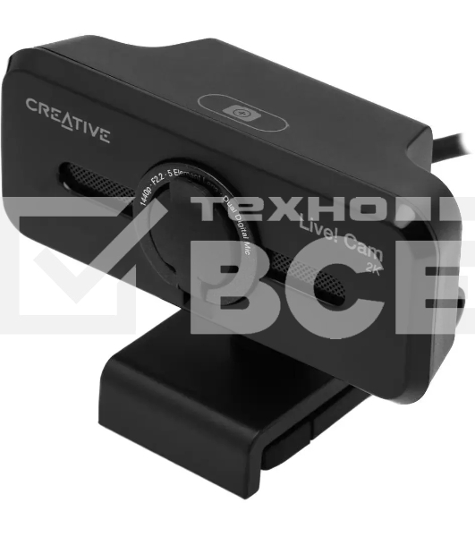 Камера Web Creative Live! Cam SYNC V3 черный 5MP (1440p) USB2.0 с микрофоном (73VF090000000)