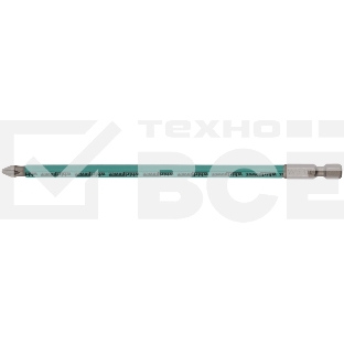 Биты WP, сталь S2, с насечкой, Профи, 150 мм PH2, 10 шт.