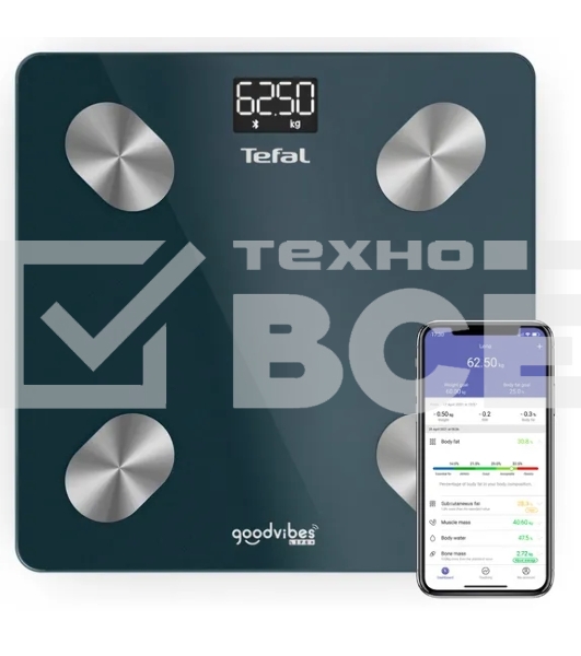 Весы напольные Tefal BM9620S1