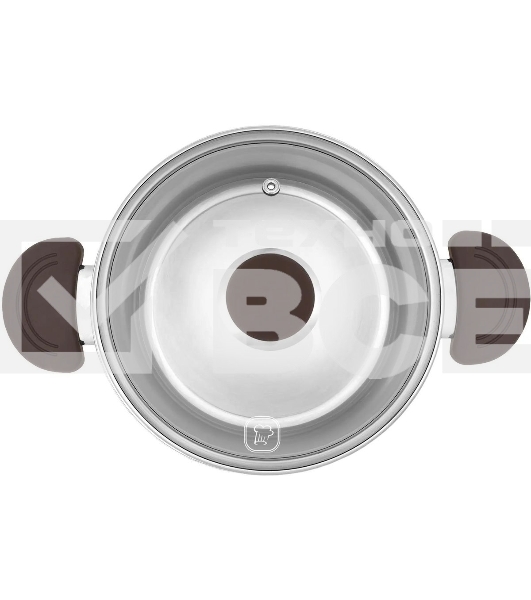 Кастрюля Rondell Coffee Bean RDS-1645, 5.7 л, 24 см, без крышки, стальной