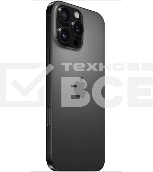 Смартфон Apple iPhone 16 Pro Max, 8/256Gb, черный титан