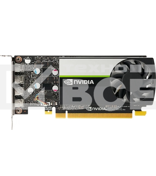 Видеокарта Nvidia T1000-8G with ATX and LP (ATX installed, LP included)