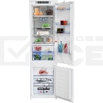 Встраиваемый холодильник Beko Diffusion BCNA306E2S двухкамерный белый, фото3