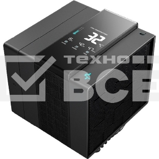 Кулер для процессора DEEPCOOL ASSASSIN IV VC VISION черный, 120 мм, алюминий/медь, 1800 об/мин, 29.3 дБ, 4 pin, 300 Вт, 172 мм