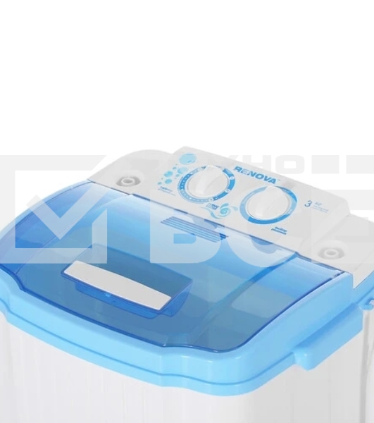 Стиральная машина Renova WS-30T/ЕТ белая, загрузка вертикальная 3кг, класс: D