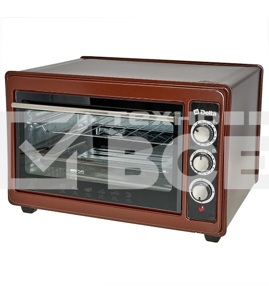 Мини-печь Delta D-0123 коречневый