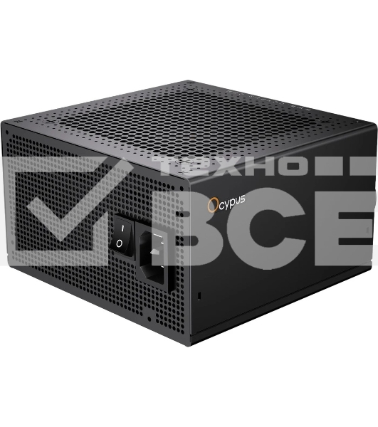 Блок питания 850W Ocypus Delta P850 (ATX, 80+ Bronze, APFC, 20+4 pin, 120мм fan, PCI-E 6+2Px3, 8xSATA) (Delta-P850-B1FDBK024X-EU)