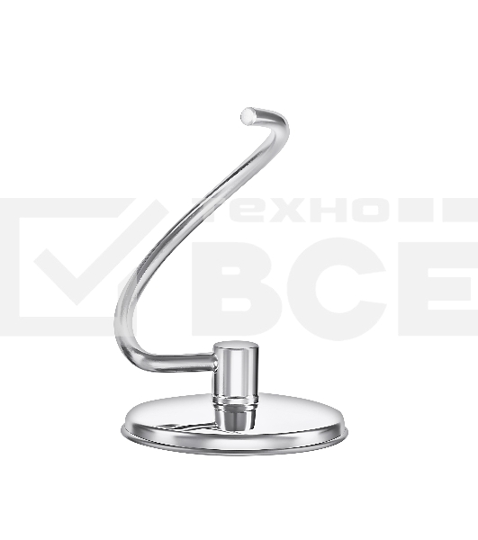 Кухонная машина KORTING KKM 0107 MB N, мощность 1500 Вт, 5 насадок, объем чаши 6.5 л, сенсорный дисплей/механическое управление, планетарное вращение, 11 скоростей, турборежим, импульсный режим, таймер, насадка для смешивания/крюк для теста/веничк/мясоруб