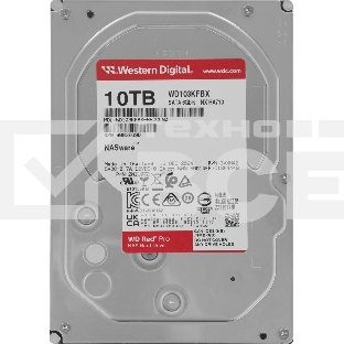Жесткий диск Western Digital SATA-III 10Tb WD103KFBX Red Pro (7200rpm) 512Mb 3.5