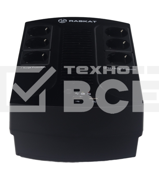 Источник бесперебойного питания ИБП Raskat VS-850VA 850VA, 510Вт, 6хCEE 7