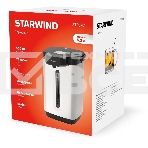 Термопот Starwind STP5751 5.2л. 800Вт серебристый/черный, фото2