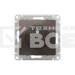 Механизм розетки 1-м СП AtlasDesign без заземл. 16А мокко SchE ATN000641, фото2