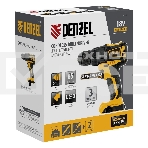 Дрель-шуруповерт Denzel BLDL-IB-18-0, Аккумуляторная, 18В, Без АКБ и ЗУ, фото3
