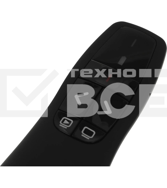 Презентер беспроводной Logitech R400 черный, радиоканал, USB, кнопки - 5