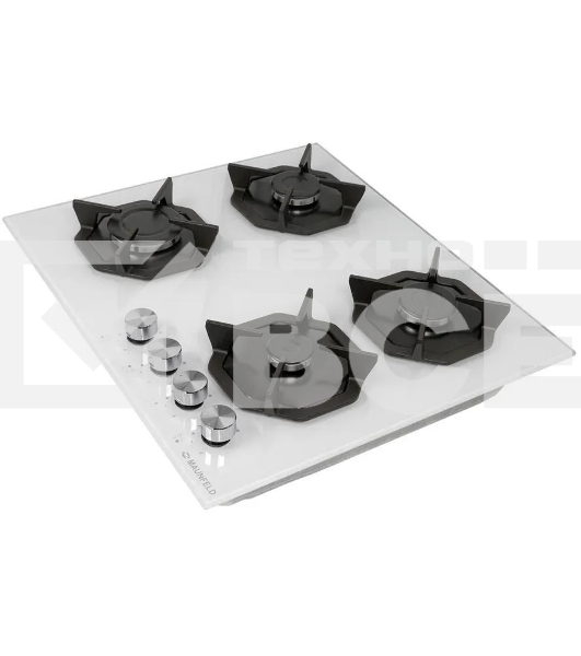 Газовая варочная панель Maunfeld EGHG.64.2CW/G белый