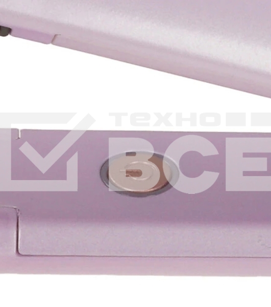 Выпрямитель для волос Homestar HS-8018 фиолетовый, 28 мм, 200 °C, 1 режим