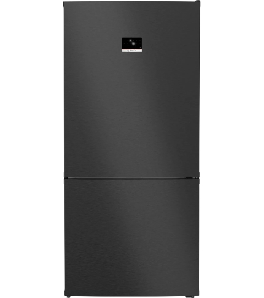 Холодильник Bosch KGP86AXB0N черный двухкамерный 419/202л морозилка снизу, No Frost