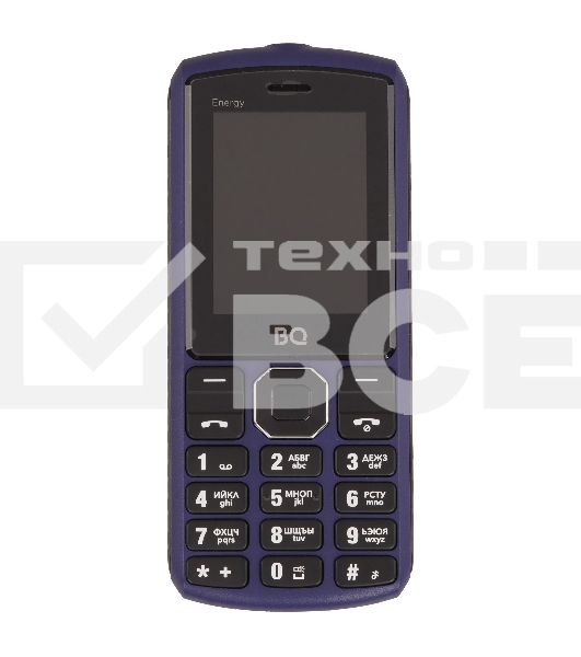 Мобильный телефон BQ 2452 Energy синий/черный
