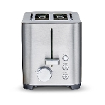 Тостер CASO Classico T2 Duo серебристый, 850 Вт, 2 слота, фото 1