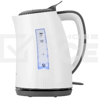Чайник Polaris PWK1708C Water Way Pro, Белый/Серый