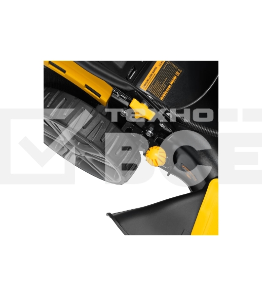 Газонокосилка бензиновая GLD-460SP-VE, 146 см3, шир. 46см, привод, вариатор, эл.старт, 60 л Denzel