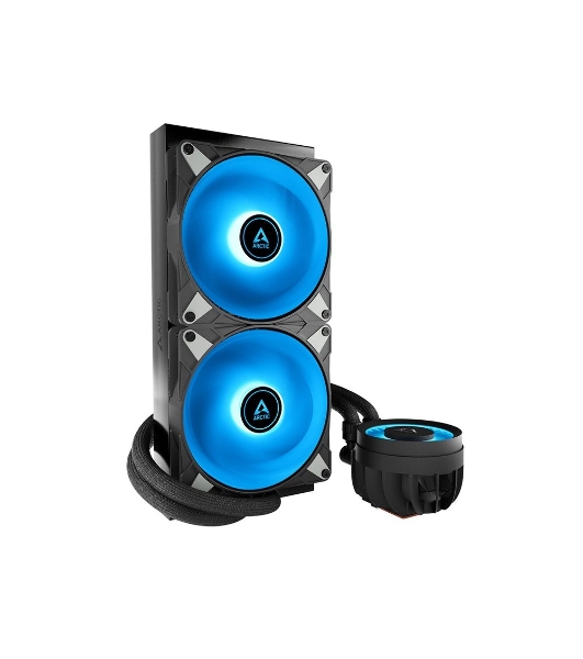 Жидкостная система охлаждения Arctic Liquid Freezer III 280 A-RGB черный, 140 мм, алюминий, 2800 об/мин, 30 дБ, 4 pin, 320 Вт