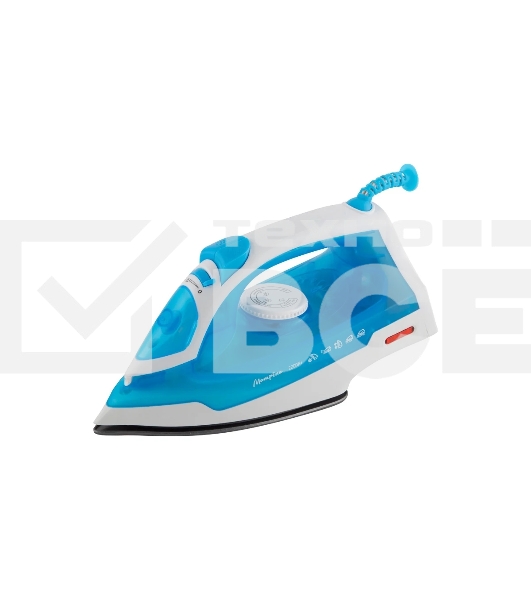 Утюг Матрена MA-046 голубой (2200Вт, пар, спрей, пар.удар, самооч., тефлоновая подошва)