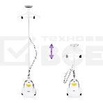 Отпариватель напольный Kitfort КТ-9155 2200Вт белый/черный, фото4