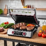 Электрогриль Kitfort КТ-3631 серебристый, фото6