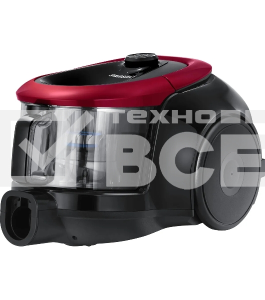 Пылесос Samsung SC18M21C0VR красный, 380/1800 Вт, уборка сухая, пылесборник контейнер 1.5 л