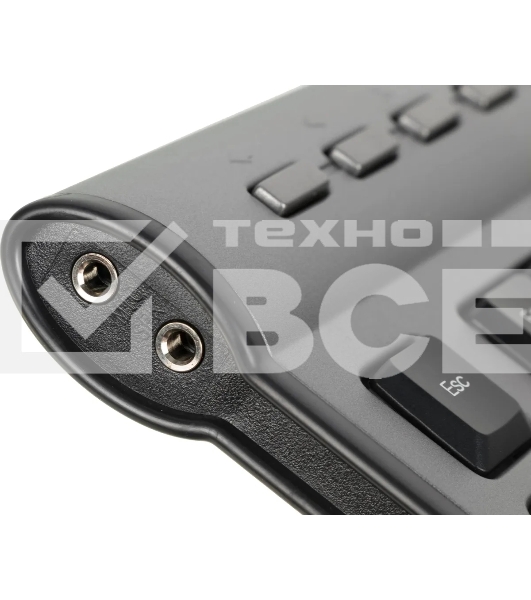 Клавиатура A4Tech KLS-7MUU проводная USB серебристый/черный