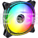 Вентилятор для корпуса Bloody BD-CF120ARGB6 ARGB черный, 120 мм, 1600 об/мин, 26 дБ, 4 pin, фото 1