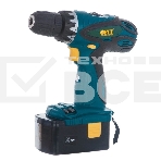 Дрель-Шуруповерт Fit CD-18RC 80176, Аккумуляторная, 18В, 2 АКБ, Кейс, фото 1