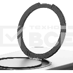 Чехол (клип-кейс) uBear для Apple iPhone 16 Clip 360 with MagSafe черный (CS437BL61RG-I24M), фото4