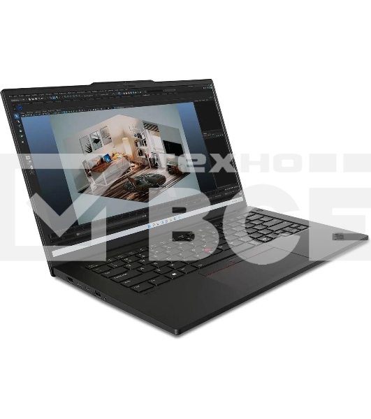 Ноутбук Lenovo ThinkPad P14s G5 черный Core Ultra 9 185H 64Gb SSD1Tb Intel Arc 14.5