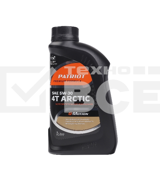 Масло полусинтетическое PATRIOT G-Motion 5W30 4Т ARCTIC 1л