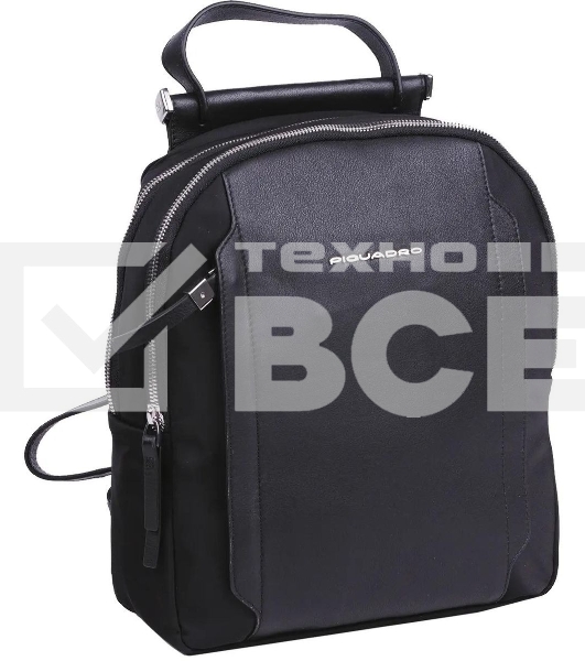 Рюкзак женский Piquadro Lyra CA5566W92T/N черный ткань/натур.кожа