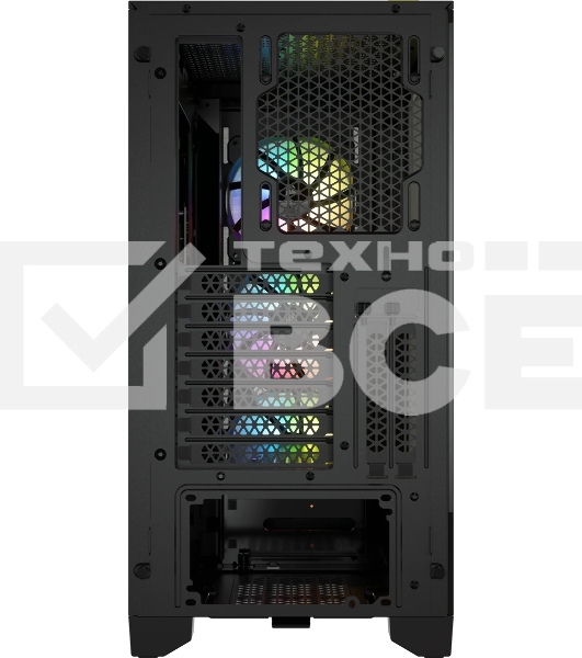 Компьютерный корпус Corsair iCUE 4000X RGb CC-9011204-WW Tempered Glass Mid-Tower, Black