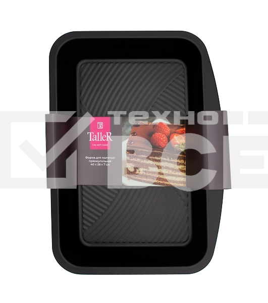 Форма для выпечки 37 х 23 х 7 см TALLER TR-66334