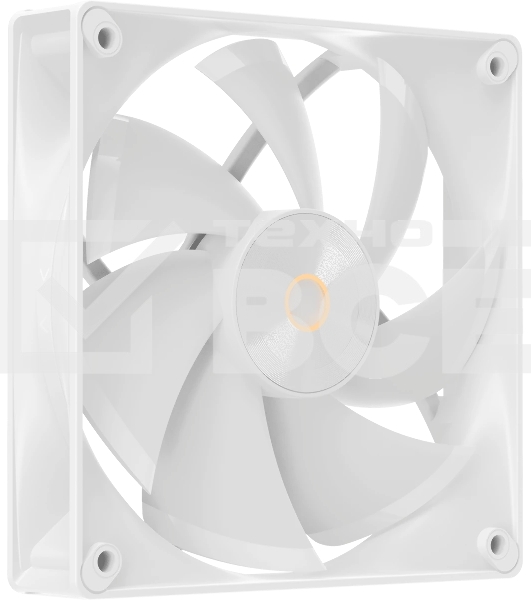 Вентилятор для корпуса Ocypus Delta F12 WH, 120x120x25mm, 4-PIN PWM, 500-2000 RPM, 29 DBA MAX, HYDRO BEARING